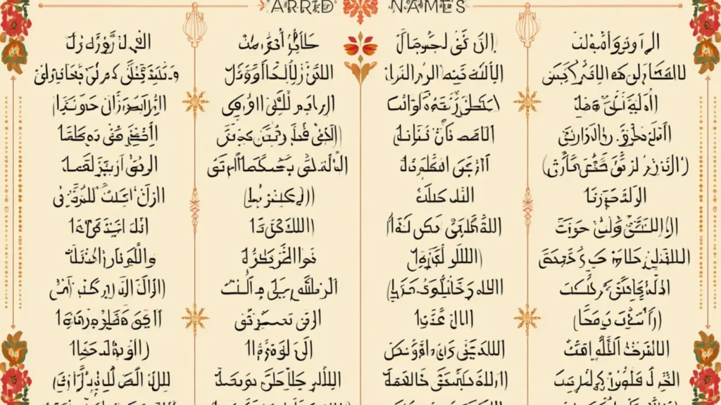 arab female names