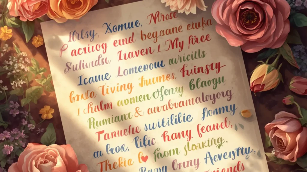 names of endearment