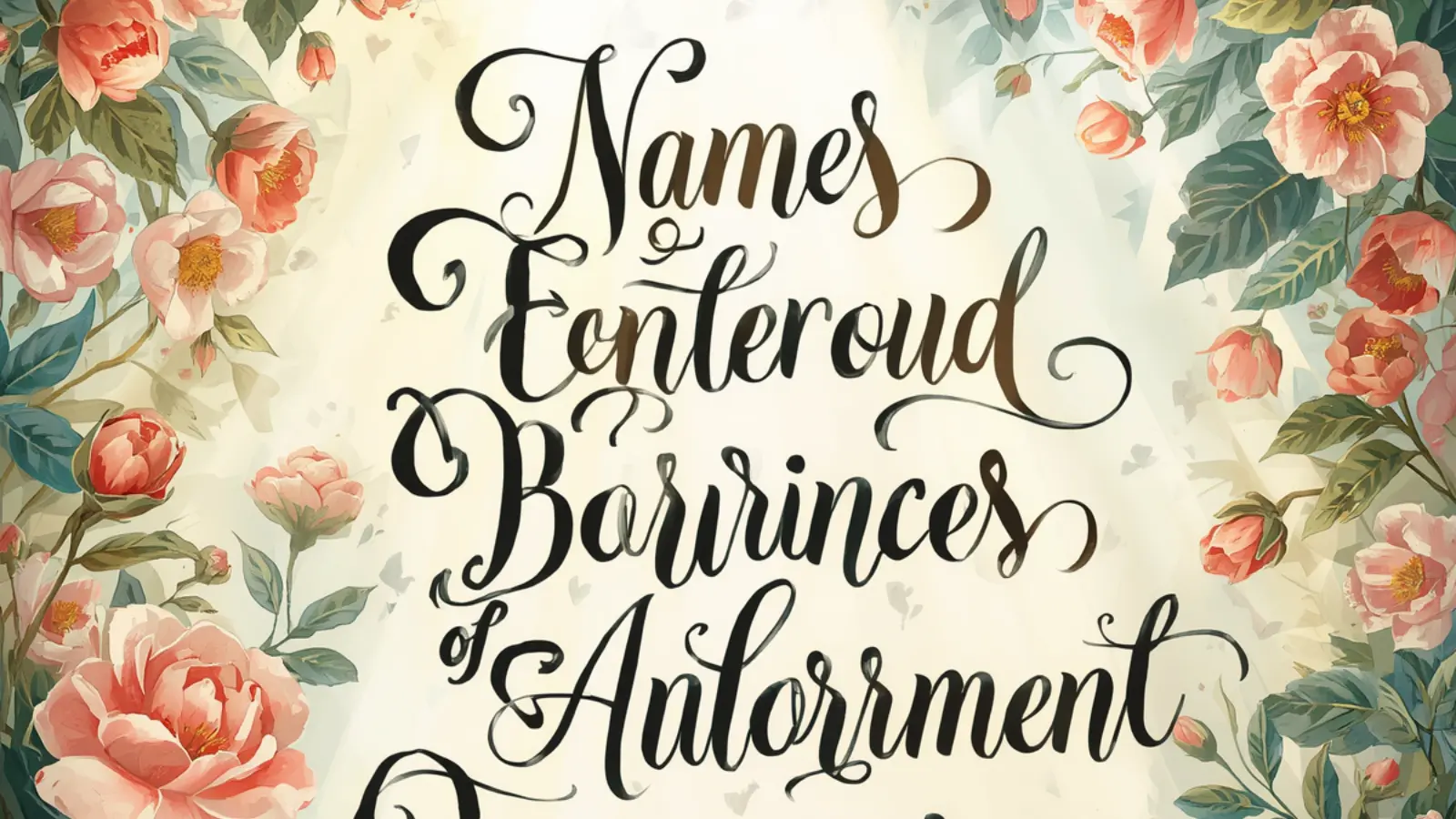 names of endearment